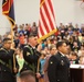 10th Mountain Division Color Guard Presenting the Colors to Local Students