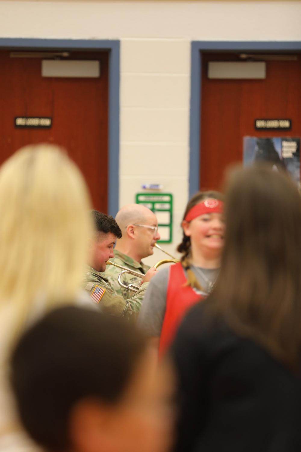 10th Mountain Division Band Performs for Local Students on Flag Day