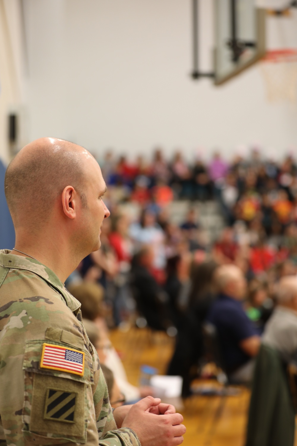 10th Mountain Division Band Performs for Local Students on Flag Day