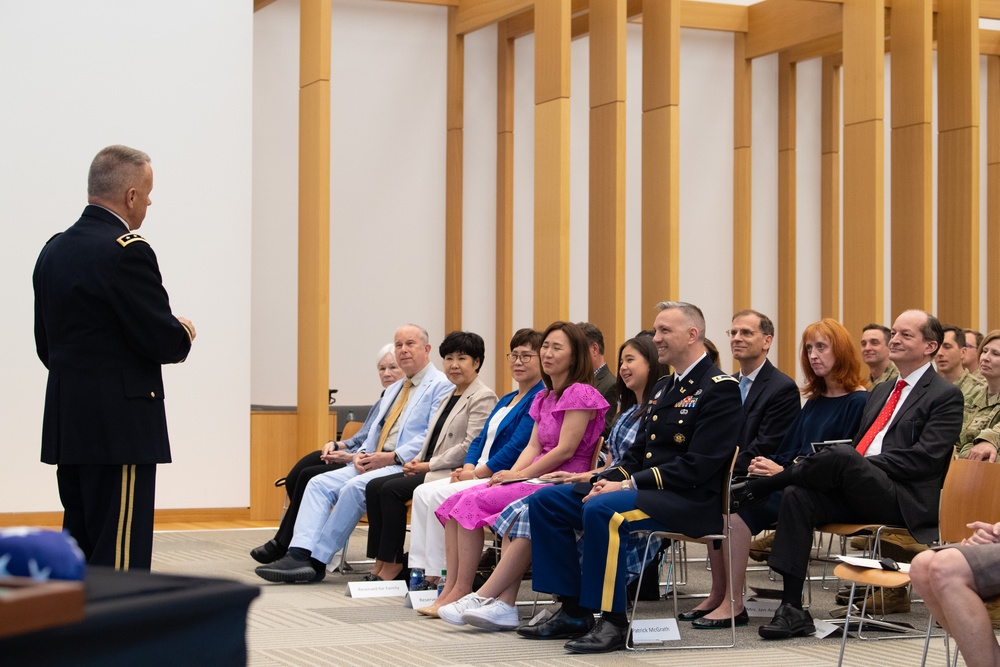 Retirement Ceremony iho LTC Patrick McGrath