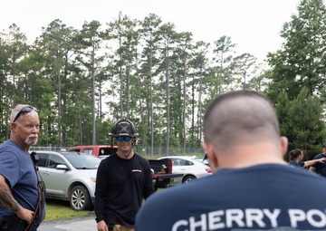 Cherry Point Fire and Emergency Services Conduct EV Extraction Training