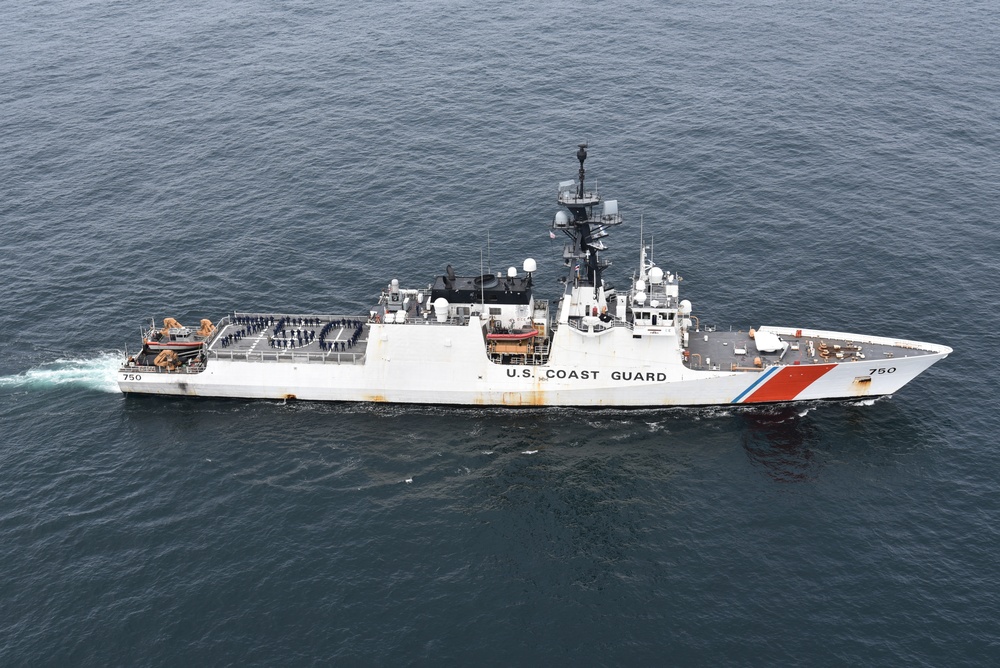 Coast Guard greets Japanese Self Defense Force in Bearing Sea and Unalaska