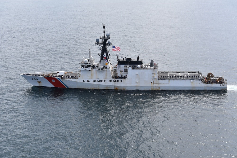 Coast Guard greets Japanese Self Defense Force in Bearing Sea and Unalaska