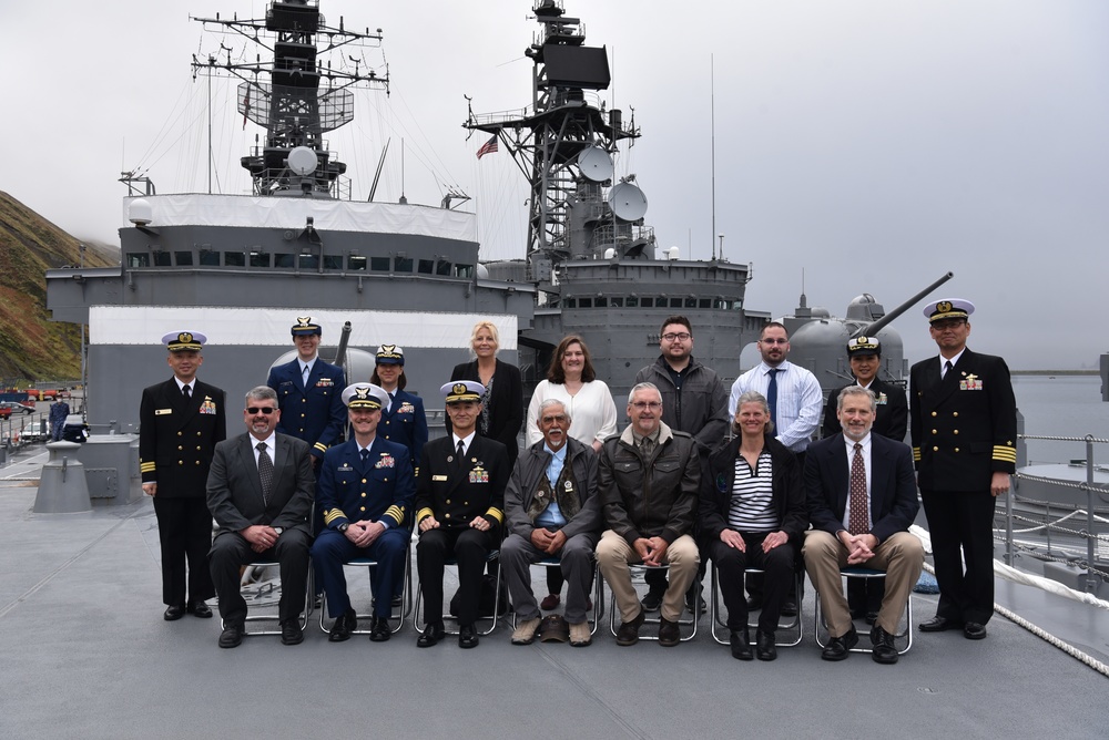 Coast Guard greets Japanese Self Defense Force in Bearing Sea and Unalaska