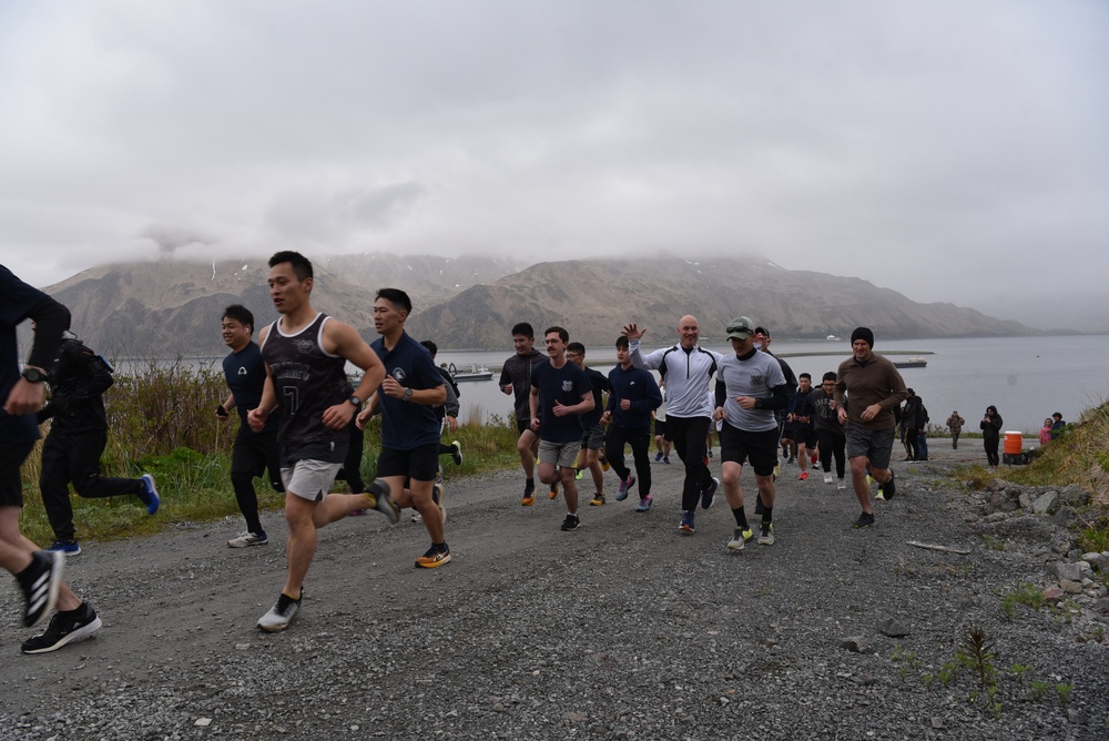 Coast Guard greets Japanese Self Defense Force in Bearing Sea and Unalaska