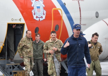 Coast Guard greets Japanese Self Defense Force in Bearing Sea and Unalaska