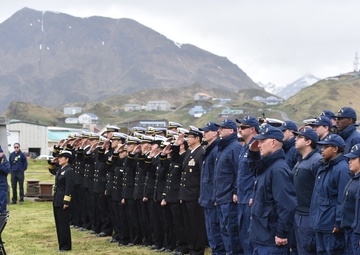 Coast Guard greets Japanese Self Defense Force in Bearing Sea and Unalaska
