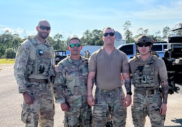 Army, Air Force EOD techs train for clearance operations during island hopping missions