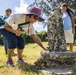 A Buddhist Memorial Service is Conducted at Bellows Japanese Cemetery