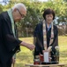 A Buddhist Memorial Service is Conducted at Bellows Japanese Cemetery