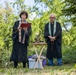 A Buddhist Memorial Service is Conducted at Bellows Japanese Cemetery