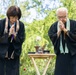 A Buddhist Memorial Service is Conducted at Bellows Japanese Cemetery