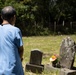 A Buddhist Memorial Service is Conducted at Bellows Japanese Cemetery