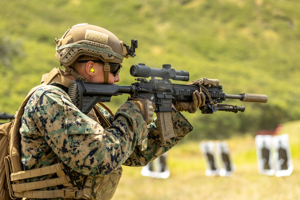 3d MLR Marines Conduct Scout Screener