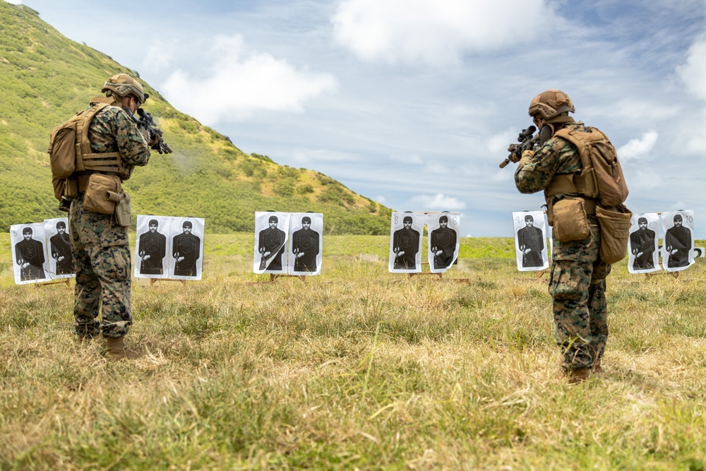 3d MLR Marines Conduct Scout Screener