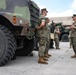 Col. Burnett Visits MWSS-272 Motor Pool