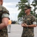 Col. Burnett Visits MWSS-272 Motor Pool