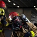 Sailors participate in General Quarters aboard USS Carl Vinson (CVN 70)