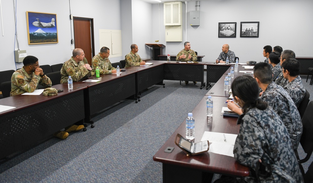 Fifth Air Force hosts Yokota senior leader discussion