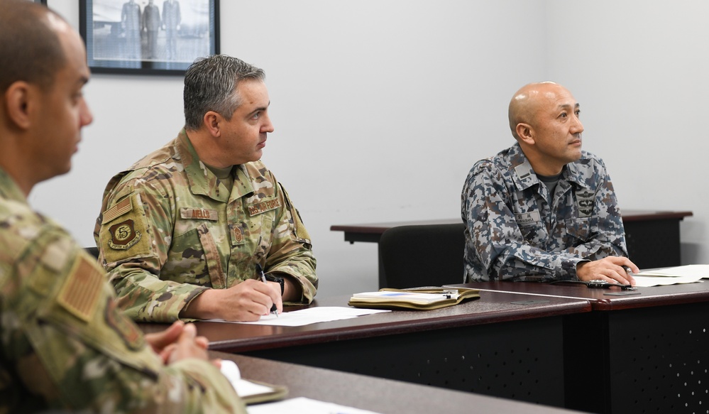 Fifth Air Force hosts Yokota senior leader discussion