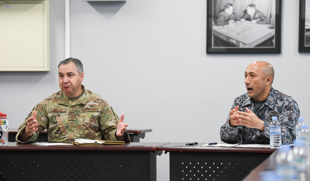 Fifth Air Force hosts Yokota senior leader discussion