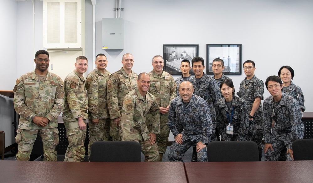 Fifth Air Force hosts Yokota senior leader discussion