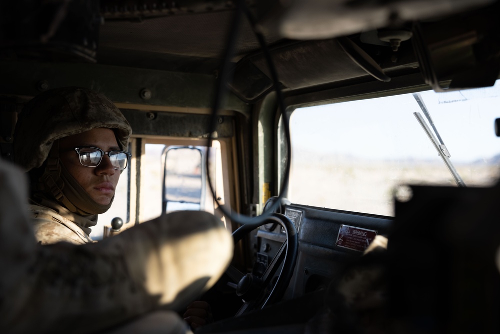 ITX 4-23: Reserve Marines Conduct Motorized Fire and Movement