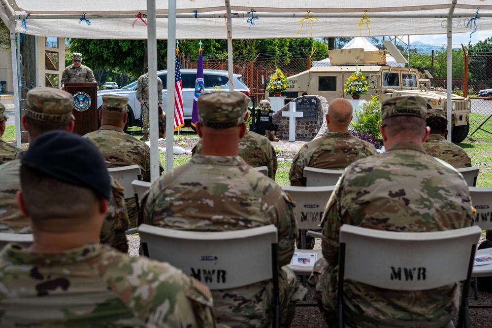 225th MP Detachment honors anniversary of fallen Soldier