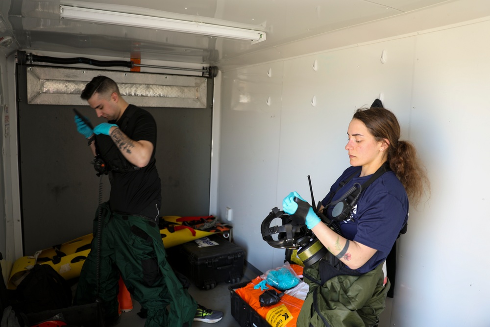 Alaska National Guard train in Nome for state-wide emergency response exercise