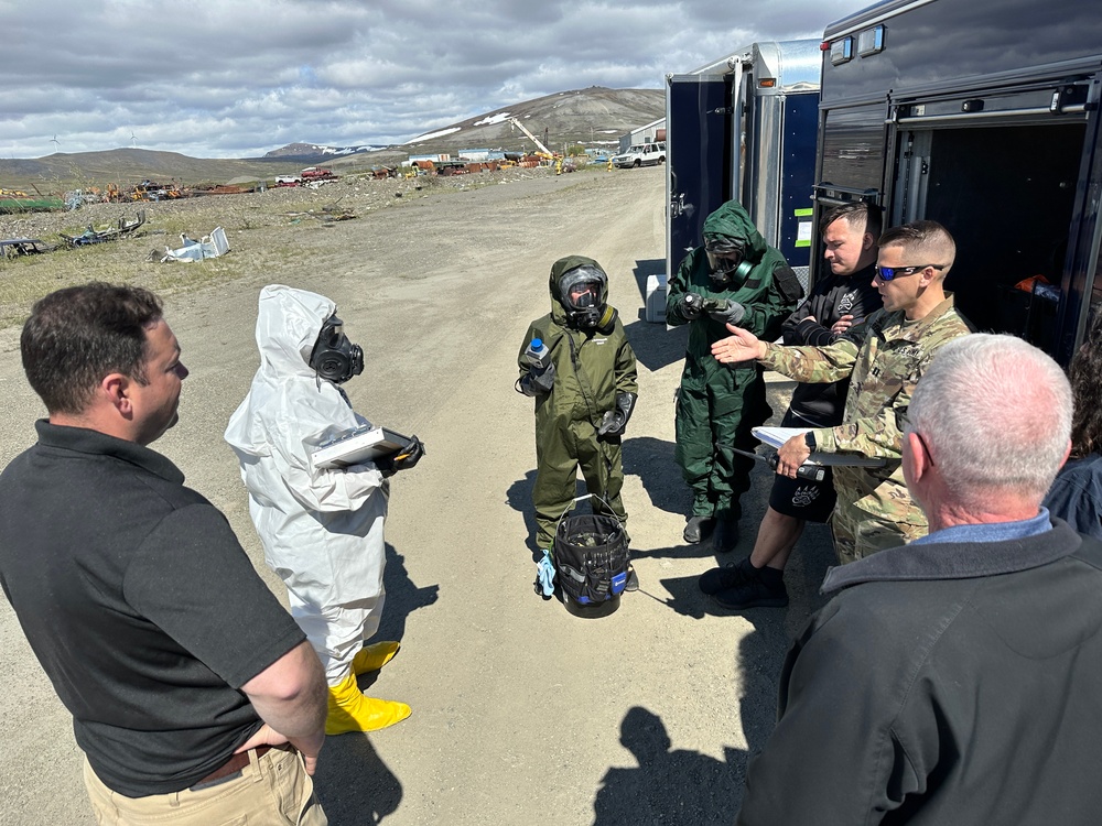 Alaska National Guard train in Nome for state-wide emergency response exercise