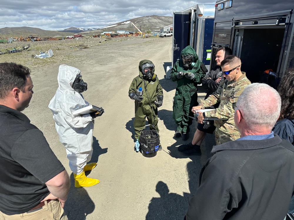 Alaska National Guard train in Nome for state-wide emergency response exercise