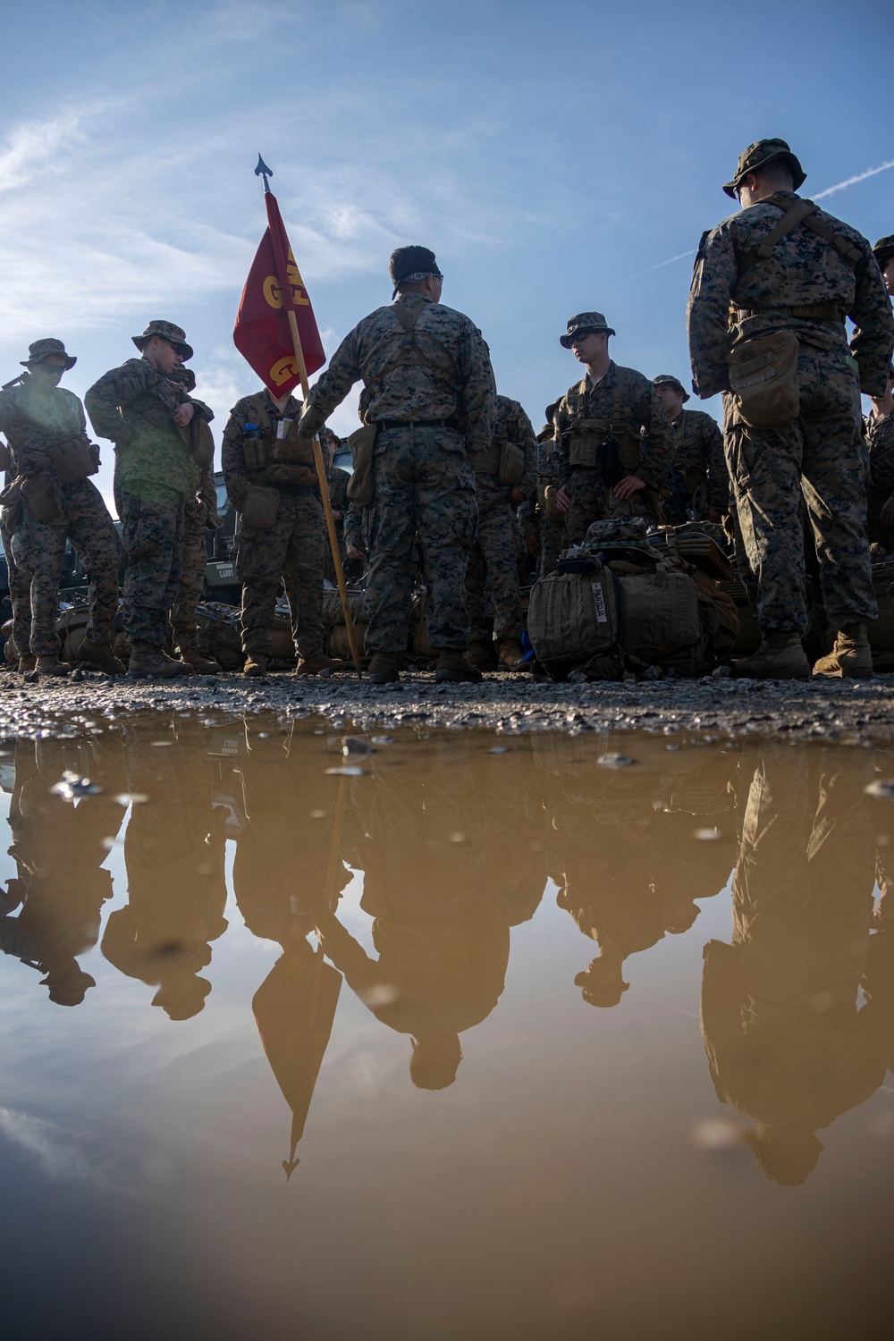 MTX 4-23: Marines with 2/23 conduct a conditioning hike at Mountain Warfare Training Center