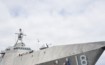 USS Charleston (LCS 18) Returns From 26-Month Deployment