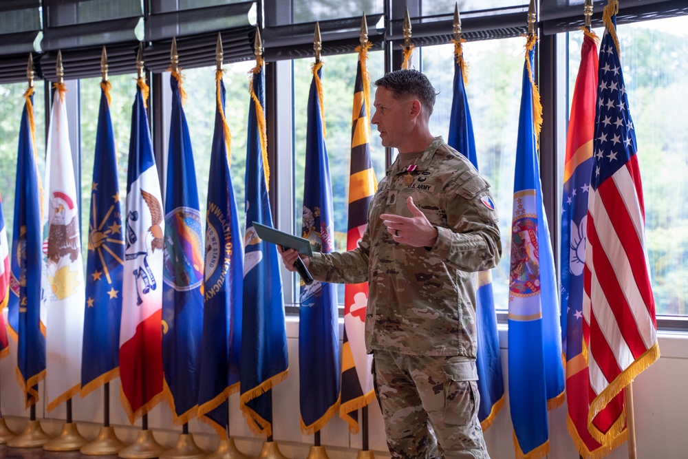 Yongsan Garrison Relinquishment of Command Ceremony