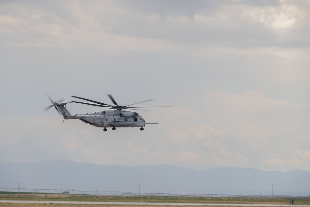 HMH-361 leaves Mountain Home Air Force Base