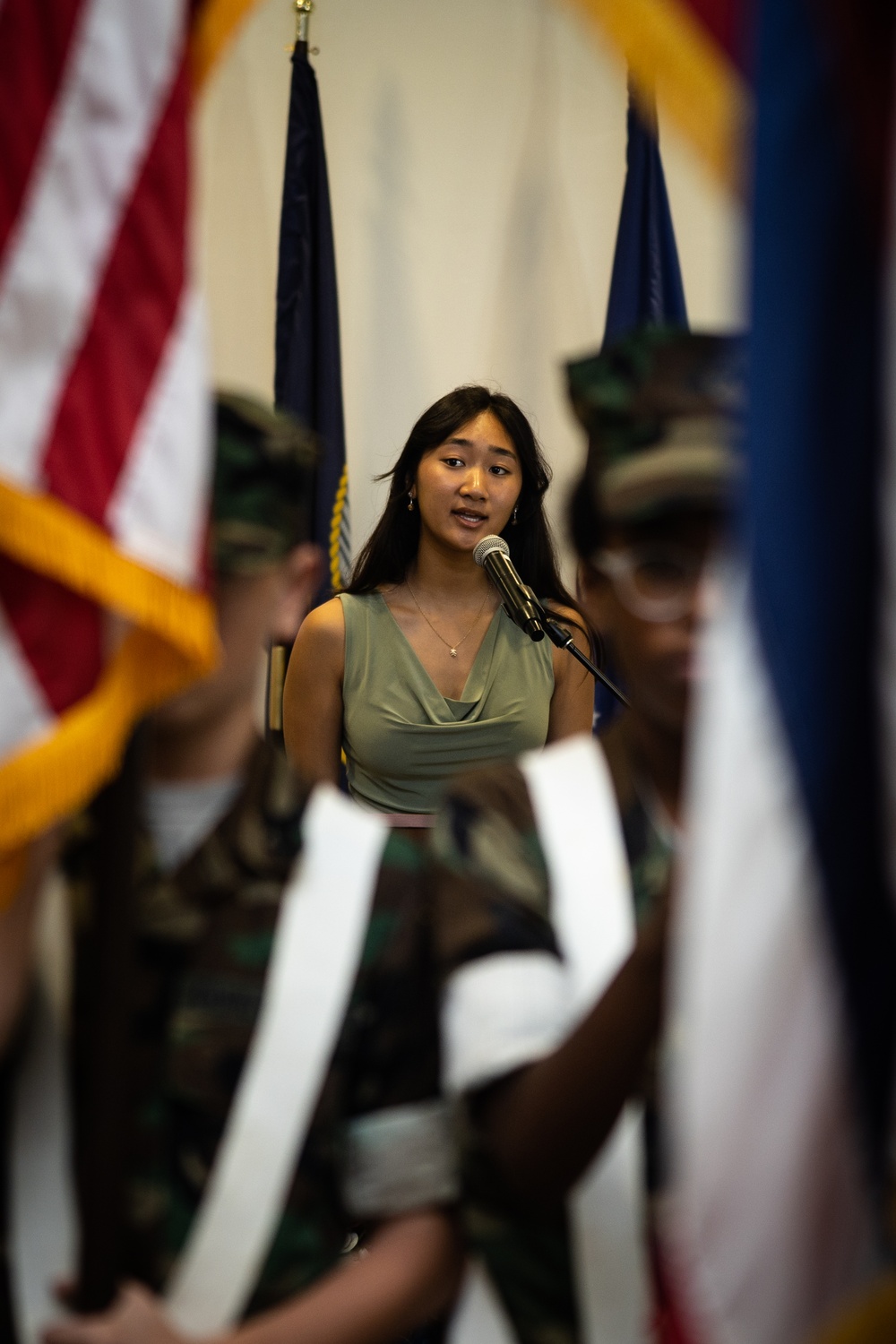 Oahu Veterans Center's National Flag Day Massing of the Colors Ceremony