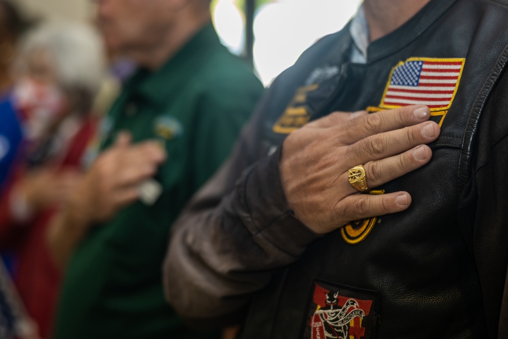 Oahu Veterans Center's National Flag Day Massing of the Colors Ceremony