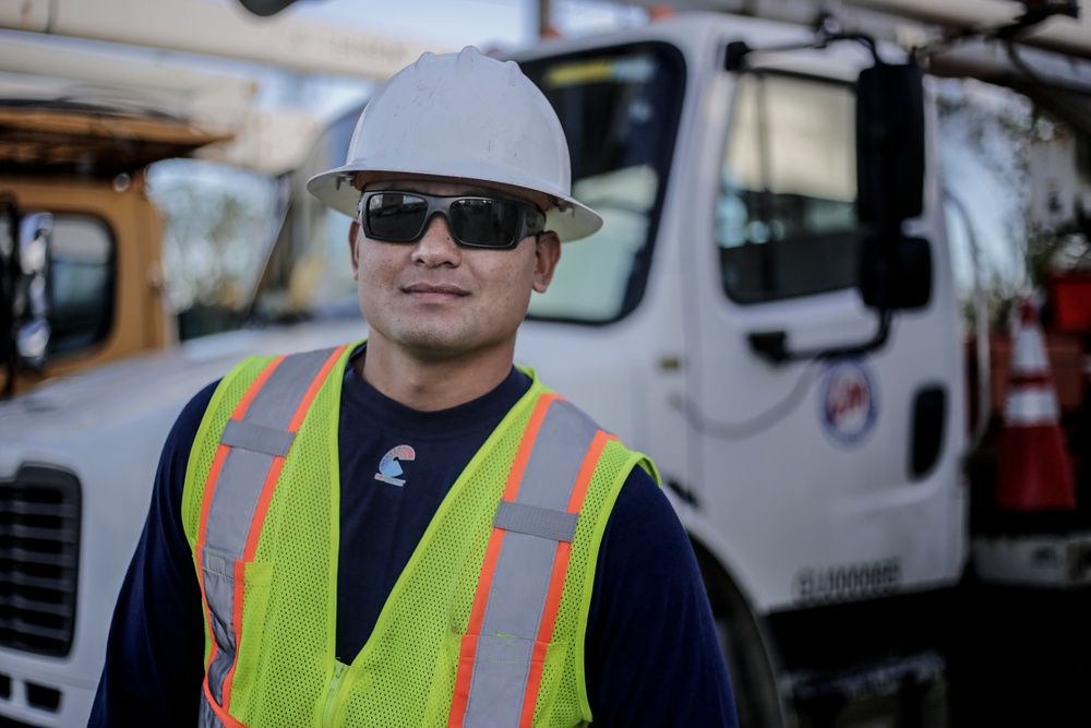 Guam Guardsman from Saipan helps with Typhoon Mawar recovery