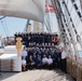 USCGC Eagle rendezvous with training ship Danmark