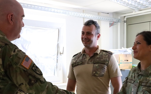 200th MP CMD Soldiers connect with Romanian MPs - Defender 23