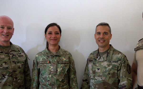 200th MP CMD Soldiers connect with Romanian MPs - Defender 23