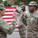 1st Cavalry Division celebrates the extension of two Soldiers