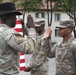 1st Cavalry Division celebrates the extension of two Soldiers