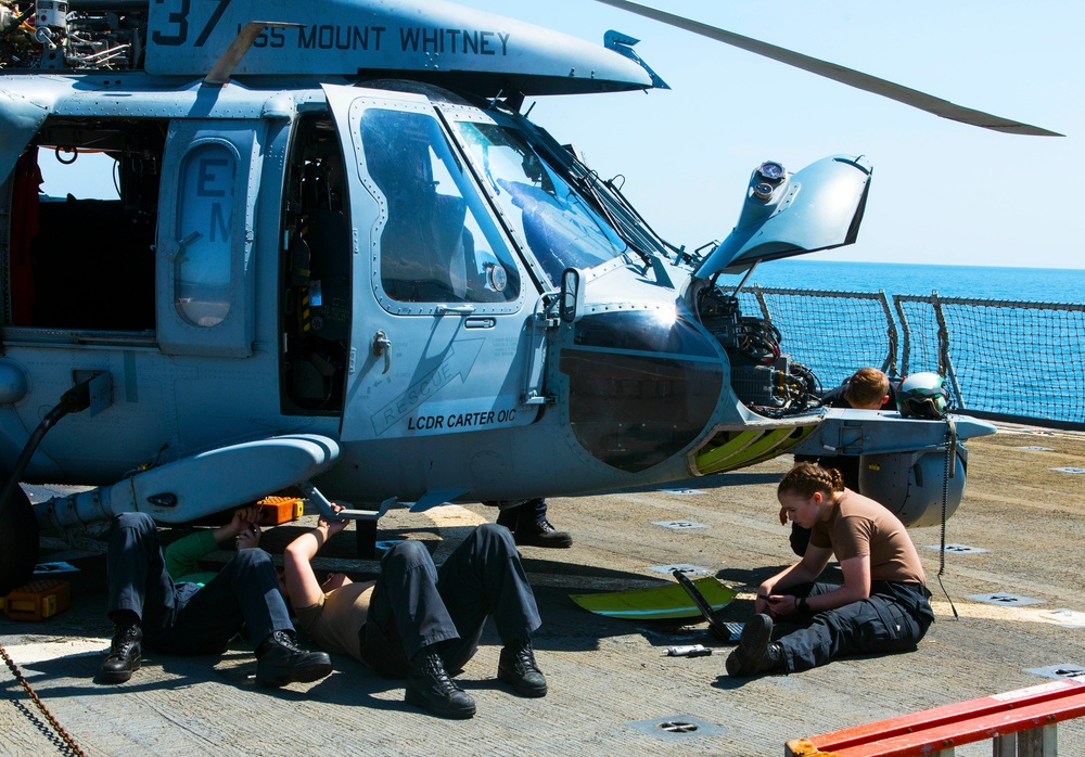 USS Mount Whitney Arrives in Kiel, Germany