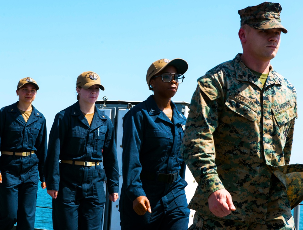 USS Mount Whitney Arrives in Kiel, Germany