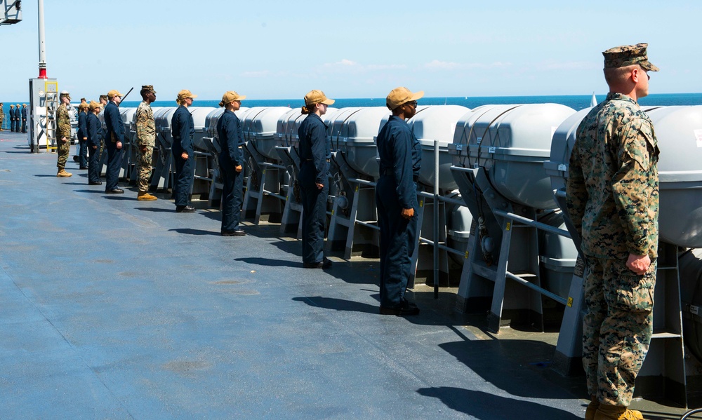 USS Mount Whitney Arrives in Kiel, Germany