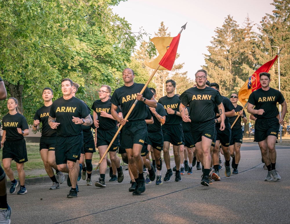 10th AAMDC Army Birthday Divison Run