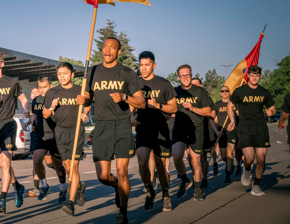 10th AAMDC Army Birthday Divison Run