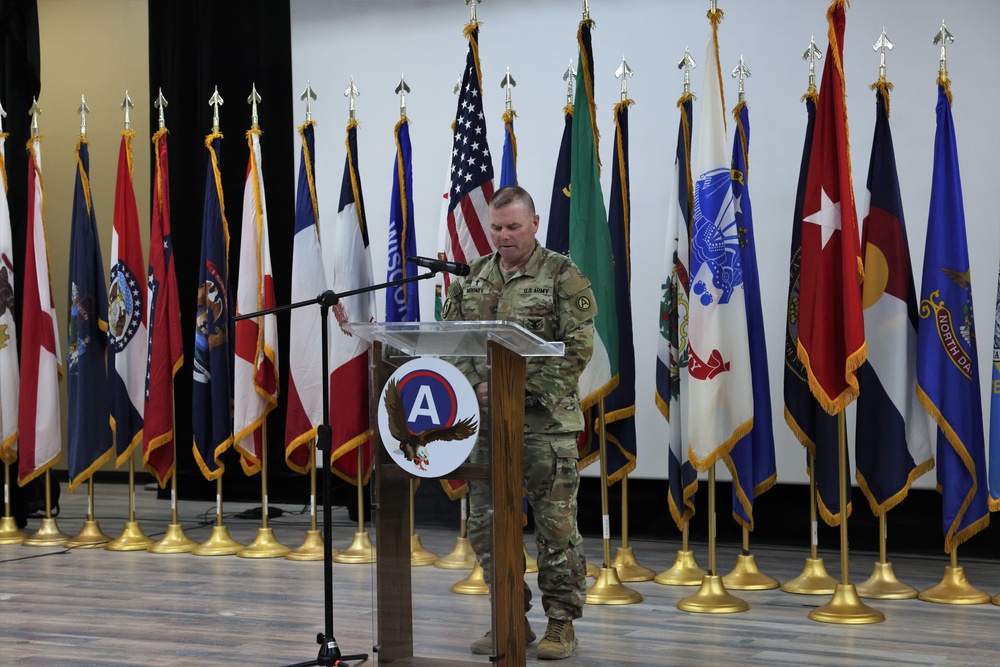 248th Army Birthday Celebration and Reenlistment Ceremony, Kuwait, June 2023