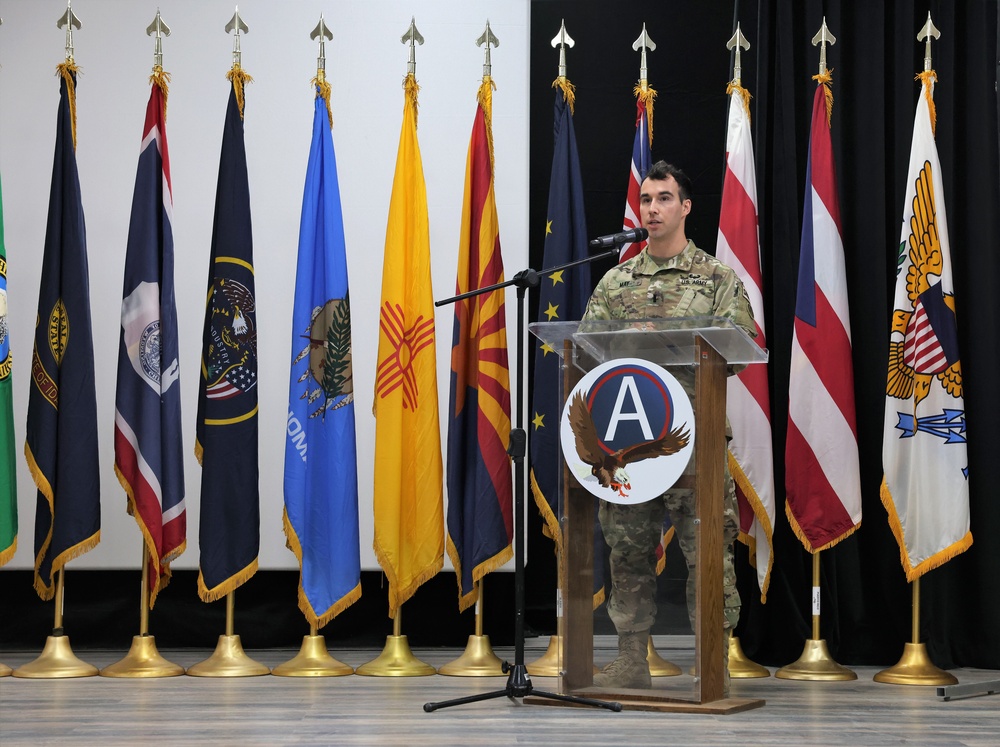 248th Army Birthday Celebration and Reenlistment Ceremony, Kuwait, June 2023